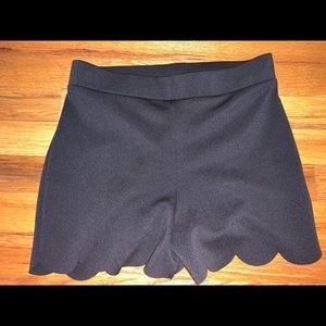 Express High Rise Black Shorts
